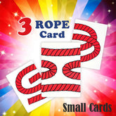 3 Rope Card Trick (Small cards)